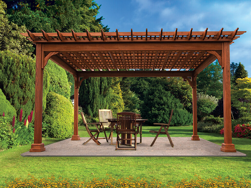 PERGOLA, KAMELYA AHŞAP UYGULAMA