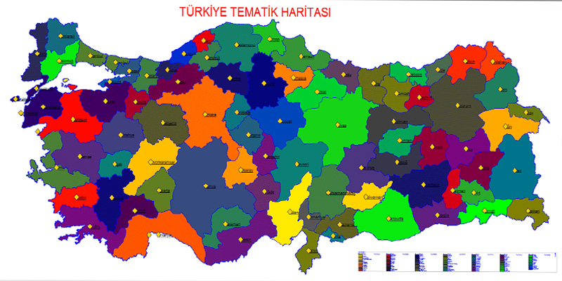 SAKARYA TEMATİK HARİTA 