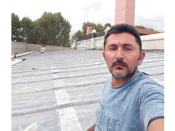 İstanbul - Beşiktaş - Yıldız Sarayı Cumhurbaşkanlığı Büyük Mabedin Yan Büyük Çatısının Kaplaması