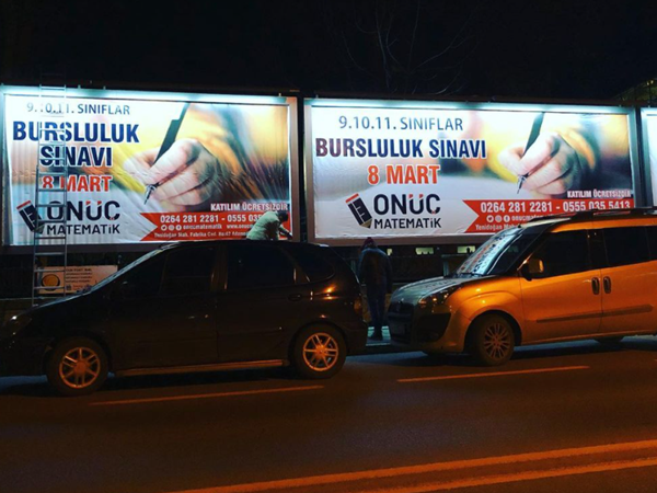 Onüç Matematik Bilboard