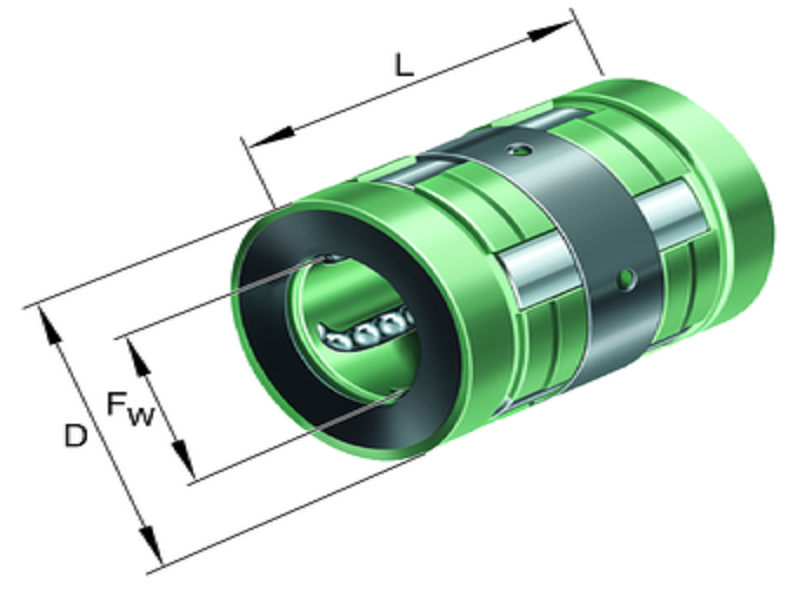 LINEAR BALL BEARING KN12-B-PP