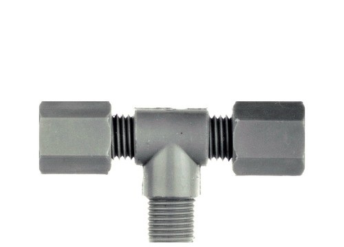 T-piece press fitting I x DN80 - 88.9 mm stainless steel