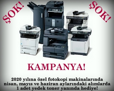 Yedek Toner Hediye Kampanyası