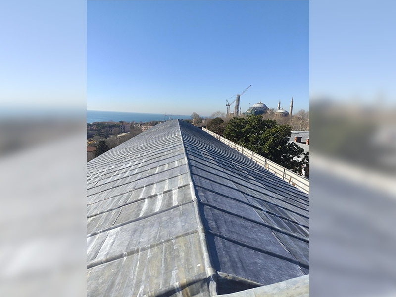 İstanbul Topkapı Sarayı Çatı Kaplama