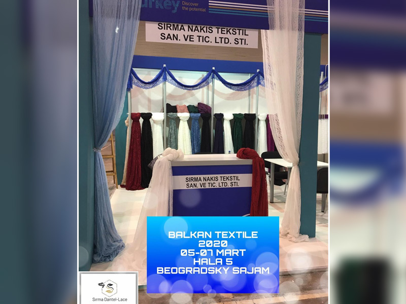 BELGRAD SIRBİSTAN BALKAN TEXTILE 2020 FUARI